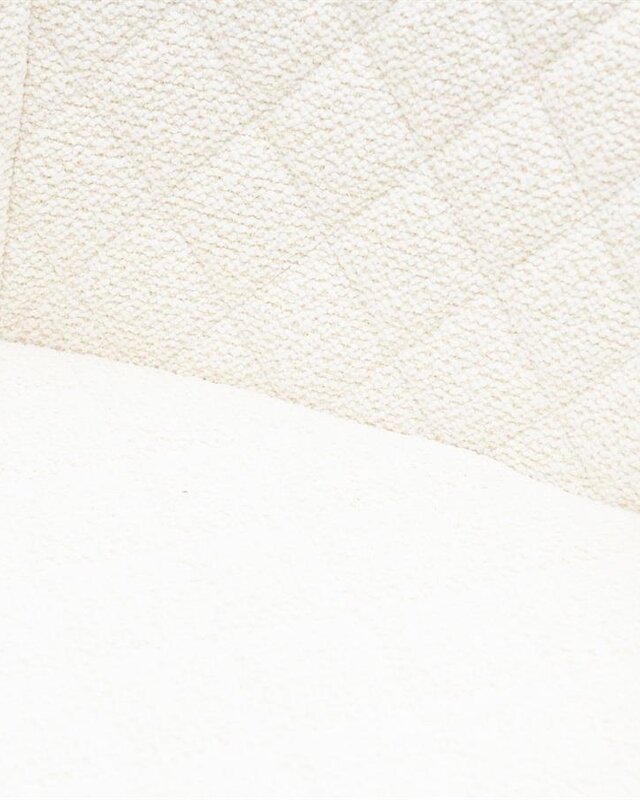 Rivièra Maison Frisco Drive Eetkamerstoel | Simply White | 84x56x59 cm