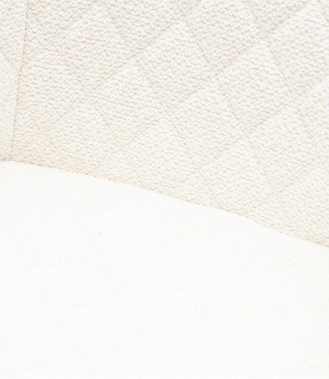 Rivièra Maison Frisco Drive Eetkamerstoel | Simply White | 84x56x59 cm