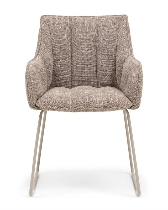 Rivièra Maison High Line Park Eetkamerstoel | Bright Taupe | 83x54x44 cm
