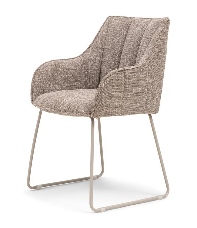 Rivièra Maison High Line Park Eetkamerstoel | Bright Taupe | 83x54x44 cm