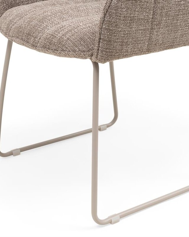 Rivièra Maison High Line Park Eetkamerstoel | Bright Taupe | 83x54x44 cm