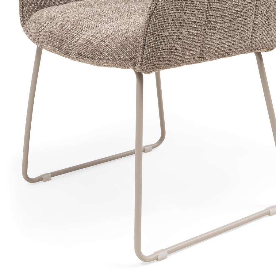 Rivièra Maison High Line Park Eetkamerstoel | Bright Taupe | 83x54x44 cm