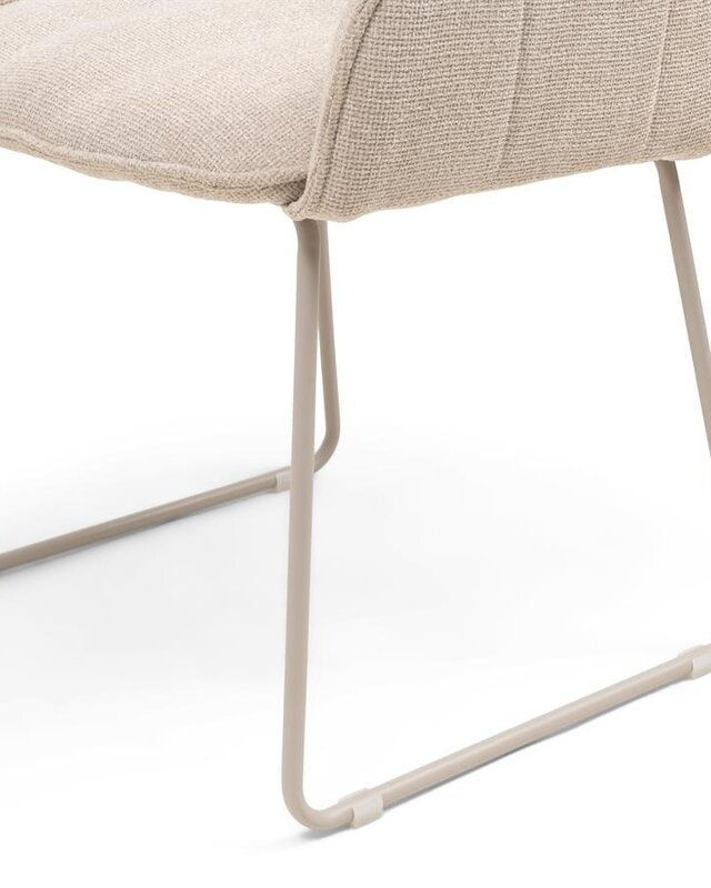 Rivièra Maison High Line Park Eetkamerstoel | Glossy Flax | 83x54x44 cm