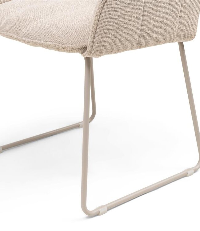 Rivièra Maison High Line Park Eetkamerstoel | Glossy Flax | 83x54x44 cm