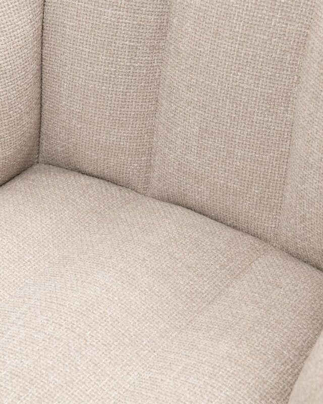 Rivièra Maison High Line Park Eetkamerstoel | Glossy Flax | 83x54x44 cm