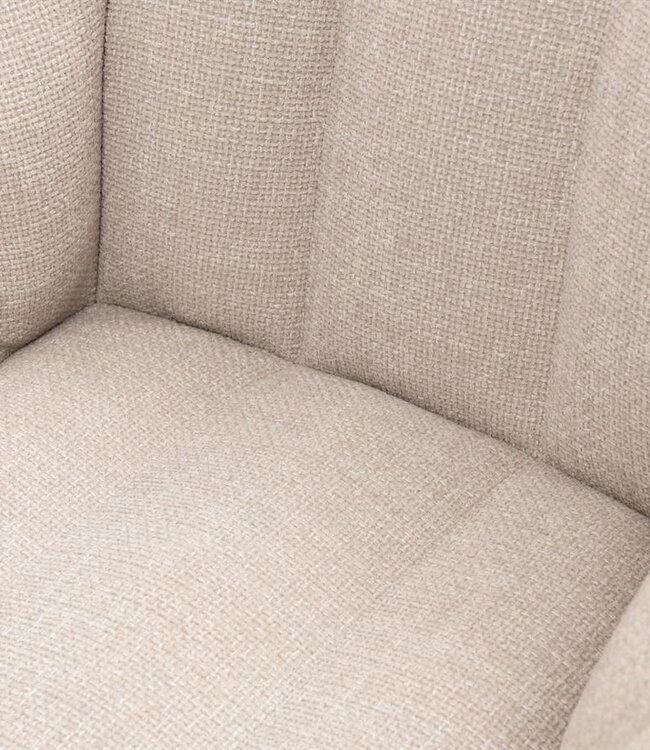 Rivièra Maison High Line Park Eetkamerstoel | Glossy Flax | 83x54x44 cm