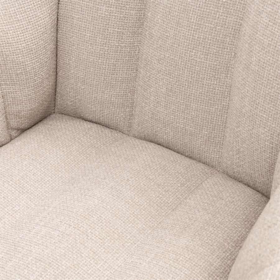 Rivièra Maison High Line Park Eetkamerstoel | Glossy Flax | 83x54x44 cm