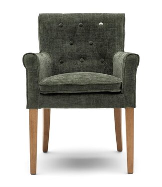 Rivièra Maison La Scala Eetkamerstoel | Italian Olive | 87x65x65 cm