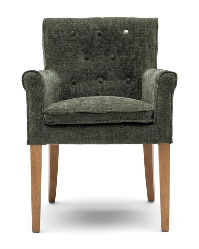Rivièra Maison La Scala Eetkamerstoel | Italian Olive | 87x65x65 cm