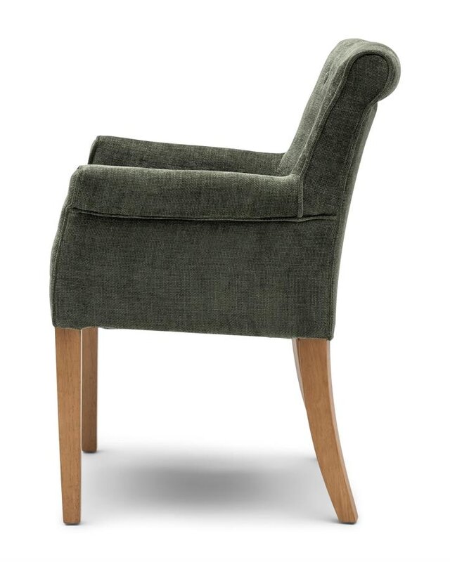 Rivièra Maison La Scala Eetkamerstoel | Italian Olive | 87x65x65 cm