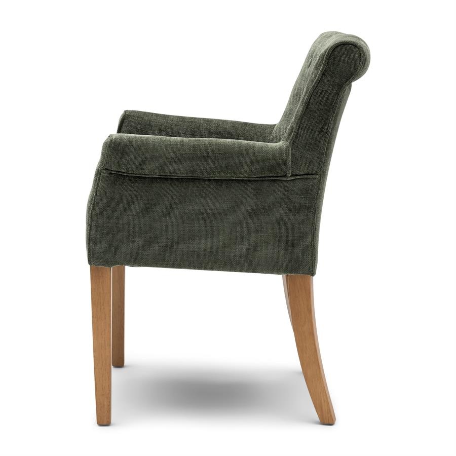 Rivièra Maison La Scala Eetkamerstoel | Italian Olive | 87x65x65 cm
