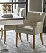 Rivièra Maison La Scala Eetkamerstoel | Flax | 82x62x54 cm