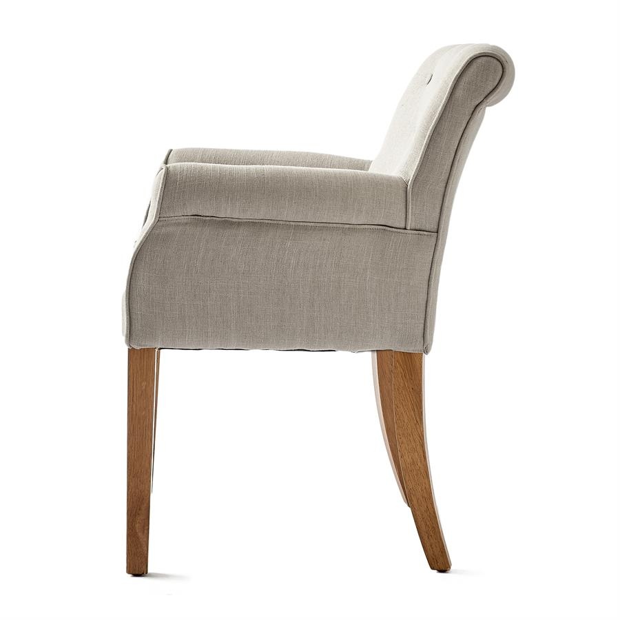 Rivièra Maison La Scala Eetkamerstoel | Flax | 82x62x54 cm