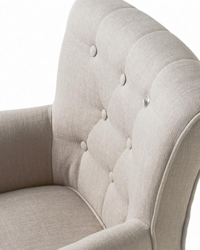 Rivièra Maison La Scala Eetkamerstoel | Flax | 82x62x54 cm