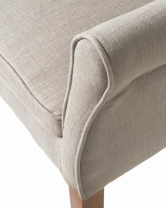 Rivièra Maison La Scala Eetkamerstoel | Flax | 82x62x54 cm