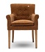 Rivièra Maison La Scala Eetkamerstoel | Maroon Brown | 87x65x65 cm