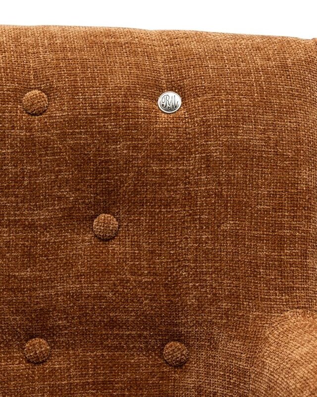 Rivièra Maison La Scala Eetkamerstoel | Maroon Brown | 87x65x65 cm