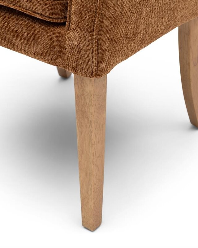 Rivièra Maison La Scala Eetkamerstoel | Maroon Brown | 87x65x65 cm