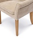Rivièra Maison La Scala Eetkamerstoel | Natural Linen | 87x65x65 cm