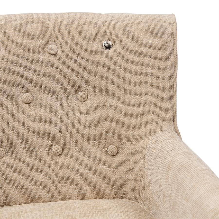 Rivièra Maison La Scala Eetkamerstoel | Natural Linen | 87x65x65 cm
