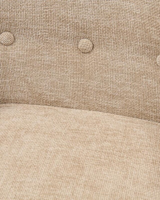 Rivièra Maison La Scala Eetkamerstoel | Natural Linen | 87x65x65 cm