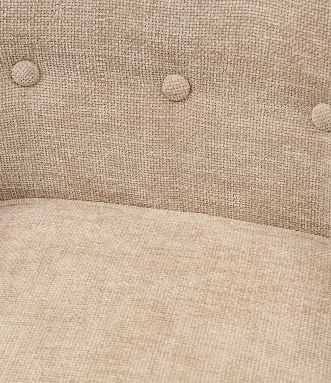 Rivièra Maison La Scala Eetkamerstoel | Natural Linen | 87x65x65 cm