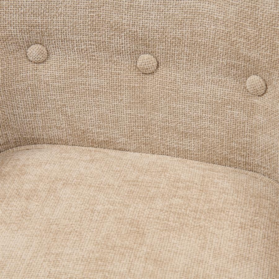 Rivièra Maison La Scala Eetkamerstoel | Natural Linen | 87x65x65 cm
