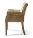 Rivièra Maison La Scala Eetkamerstoel | Camel | 82x62x54 cm