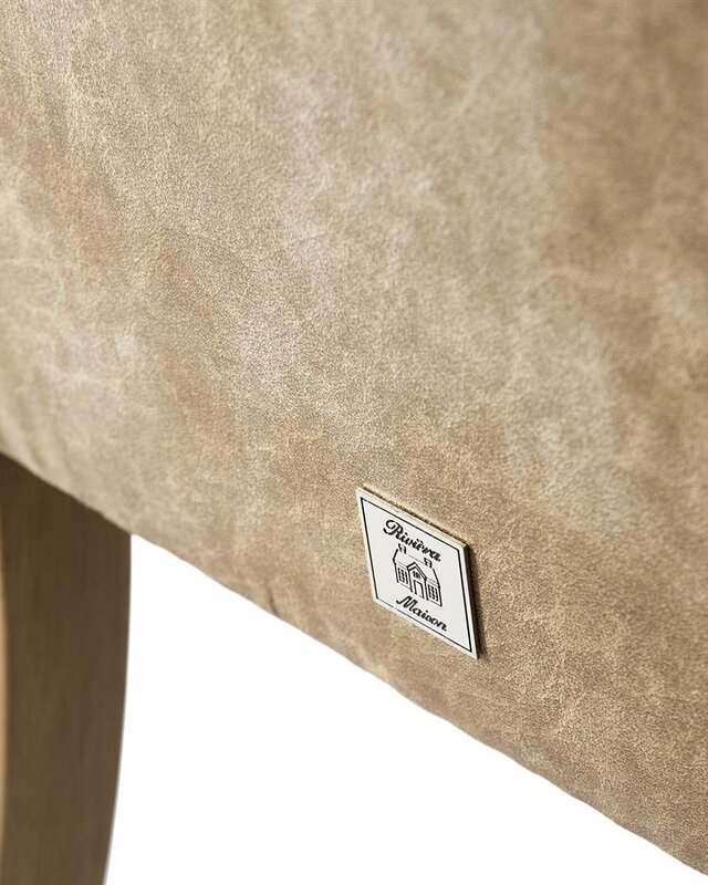 Rivièra Maison La Scala Eetkamerstoel | Camel | 82x62x54 cm