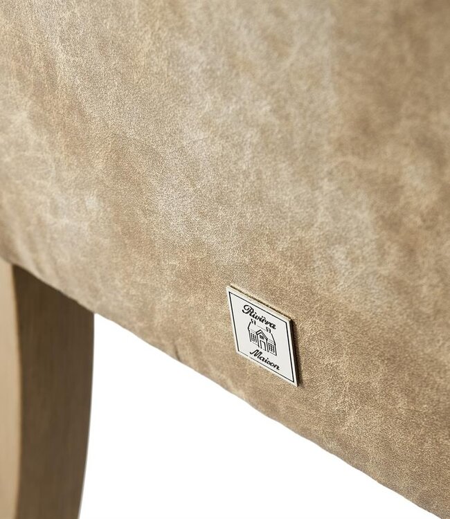 Rivièra Maison La Scala Eetkamerstoel | Camel | 82x62x54 cm