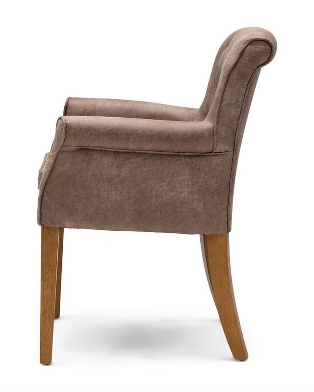 Rivièra Maison La Scala Eetkamerstoel | Coffee | 82x62x54 cm