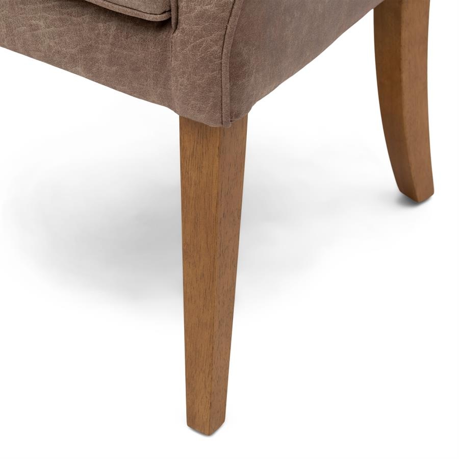 Rivièra Maison La Scala Eetkamerstoel | Coffee | 82x62x54 cm