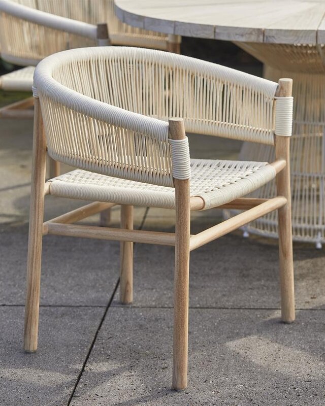 Rivièra Maison Saint Tropez Tuinstoel | 76x57x60 cm