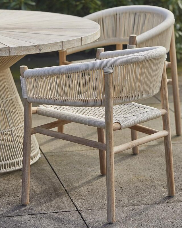 Rivièra Maison Saint Tropez Tuinstoel | 76x57x60 cm