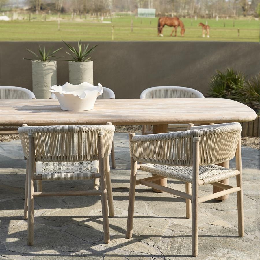 Rivièra Maison Saint Tropez Tuinstoel | 76x57x60 cm