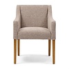 Savile Row Eetkamerstoel | Taupe | 86x61x56 cm