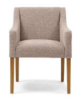 Rivièra Maison Savile Row Eetkamerstoel | Taupe | 86x61x56 cm