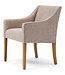 Rivièra Maison Savile Row Eetkamerstoel | Taupe | 86x61x56 cm