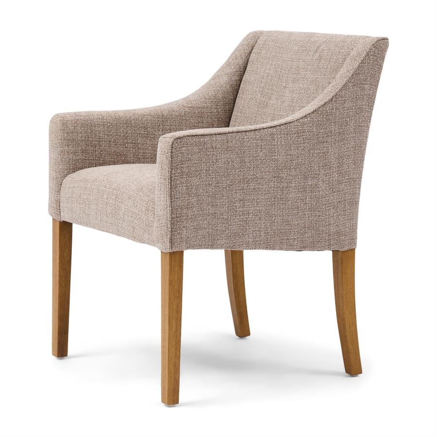 Rivièra Maison Savile Row Eetkamerstoel | Taupe | 86x61x56 cm