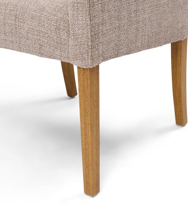 Rivièra Maison Savile Row Eetkamerstoel | Taupe | 86x61x56 cm