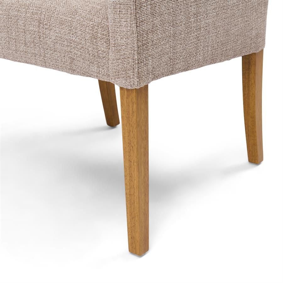 Rivièra Maison Savile Row Eetkamerstoel | Taupe | 86x61x56 cm