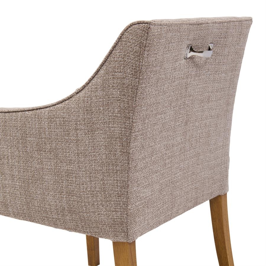 Rivièra Maison Savile Row Eetkamerstoel | Taupe | 86x61x56 cm