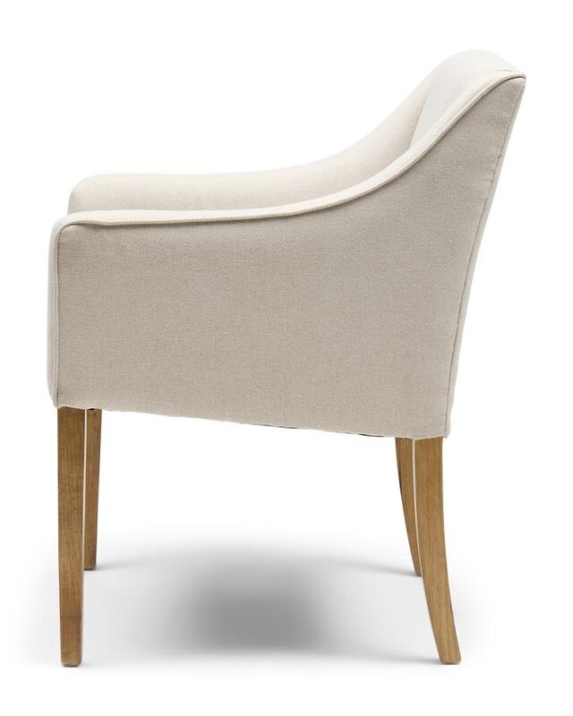 Rivièra Maison Savile Row Eetkamerstoel | Flanders Flax | 86x61x56 cm