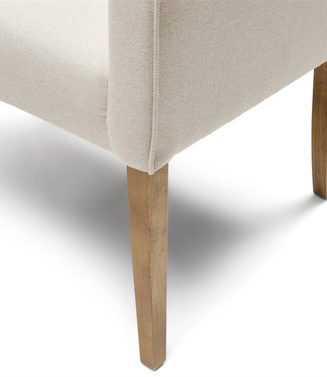 Rivièra Maison Savile Row Eetkamerstoel | Flanders Flax | 86x61x56 cm