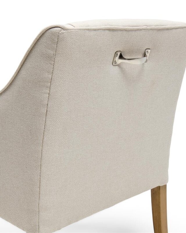 Rivièra Maison Savile Row Eetkamerstoel | Flanders Flax | 86x61x56 cm