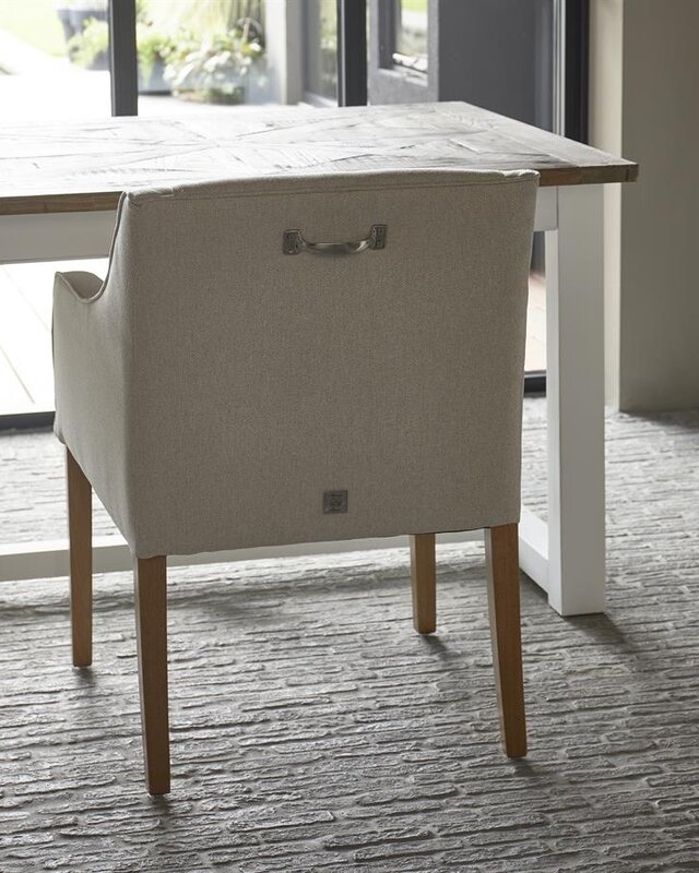 Rivièra Maison Savile Row Eetkamerstoel | Flanders Flax | 86x61x56 cm