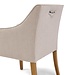 Rivièra Maison Savile Row Eetkamerstoel | Glossy Flax | 86x61x56 cm