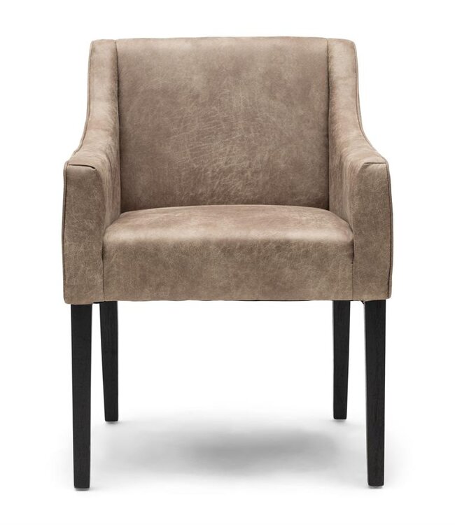 Rivièra Maison Savile Row Eetkamerstoel | Camel | 86x61x56 cm