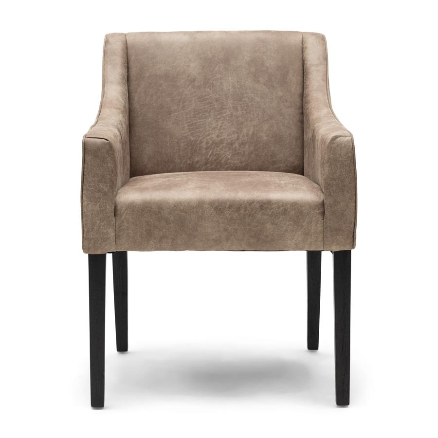 Rivièra Maison Savile Row Eetkamerstoel | Camel | 86x61x56 cm