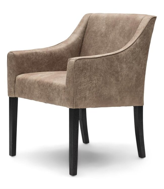 Rivièra Maison Savile Row Eetkamerstoel | Camel | 86x61x56 cm